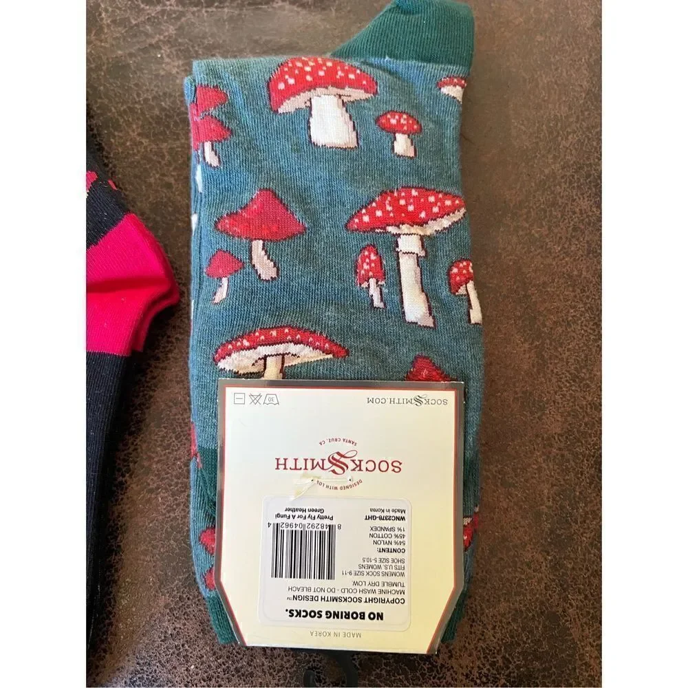 Mushroom Novelty Socks (2)